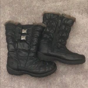 Totes all weather black boots size 9
